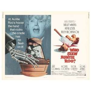  Who Slew Auntie Roo Movie Poster, 28 x 22 (1971)