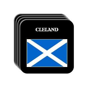  Scotland   CLELAND Set of 4 Mini Mousepad Coasters 