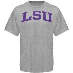  NCAA LSU Tigers Youth Ash Arched T shirt Sports 