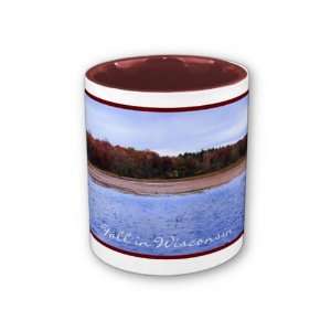  Fall On The Lake in Wisconsin Coffee Mug