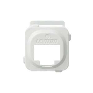   QuickPort Adapter Bezel for Clipsal Opening   White