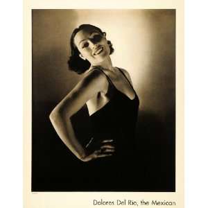 1935 Delores Del Rio Mexican Actress Edward Steichen   Original 