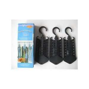  Set Of 3 Folding Hangers, Increase Your Closet Space 