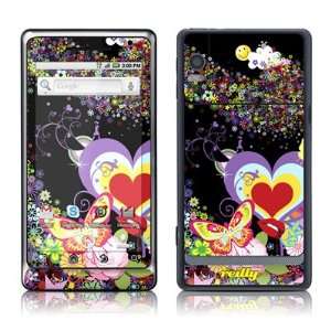 Flower Cloud Design Protective Skin Decal Sticker for Motorola Droid 2 