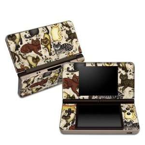 Cats Partners Protector Skin Decal Sticker for Nintendo DSi XL Game 