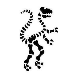  Tattoo Stencil   Dinosaur Skeleton   #352 Health 