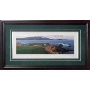   Beach #7 N/A Print Framed   Stonehouse   Green Mat