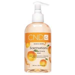 CND Creative Scentsations Hand & Body Wash   Peach & Ginseng   8.3 oz