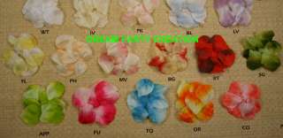 400 artificial Flower ROSE PETALS Mixed Sizes CHOOSE From 16 COLORS 