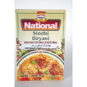 National SIndhi Biryani(1.8oz., 50g) Grocery & Gourmet Food