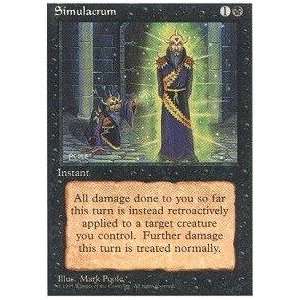  Magic the Gathering   Simulacrum   Fourth Edition Toys & Games
