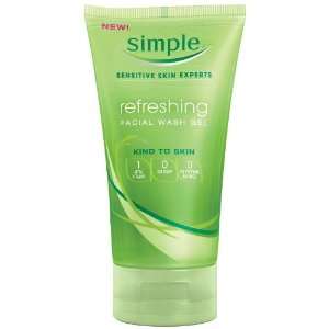 Simple Refreshing Facial Wash Gel, 5 oz Beauty