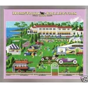    Hometown Collection Car Show 1000 Piece Jigsaw Puzzle Toys & Games