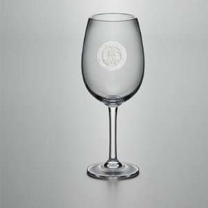  USMMA White Wine Glass by Simon Pearce