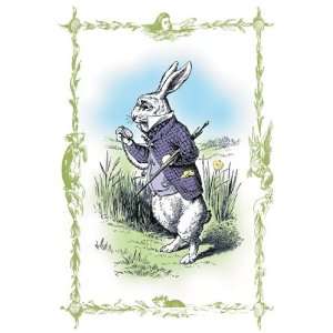   The White Rabbit by John Tenniel 12x18 