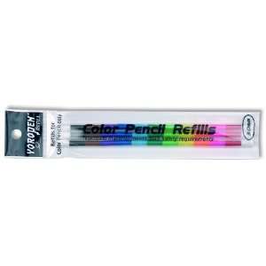  Yoropen Colored Pencil 3MM Refills. 4 Packs. 3 Per Pack 