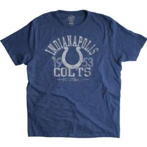   Colts Blue 47 Brand Vintage Scrum T Shirt