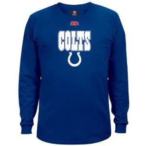  Indianapolis Colts Blue Critical Victory III Long Sleeve T 