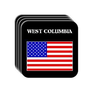  US Flag   West Columbia, South Carolina (SC) Set of 4 Mini 