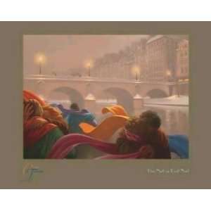  Une Nuit Au Pont Neuf by Claude Theberge. size 31.5 