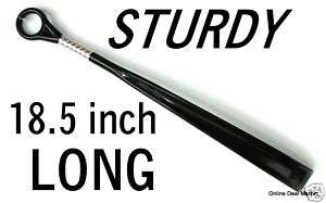 18.5 Extra Long BLACK Shoehorn SHOE HORN JUMBO STURDY  