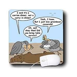   Editorial Cartoons   Buzzard Carry In Dinner   Mouse Pads Electronics