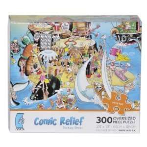  Comic Relief Rocking Stones 300 Oversized Piece Puzzle 