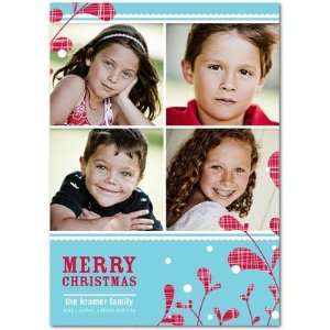  Holiday Cards   Plaid Mistletoe By Elum Health & Personal 