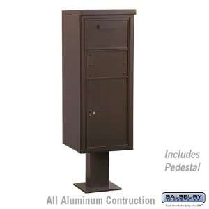   Collection Box (Includes Pedestal and Master Commercial Lock)   Bronze