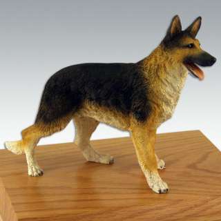 Dog, German Shepherd Standing   Figurine Pet Cremation Urn   Free 