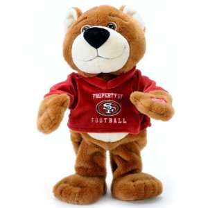  San Francisco 49ers NFL Animated Dancing Holiday Bear 
