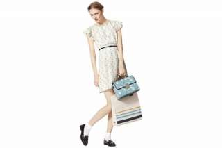 JASON WU for Target Short Sleeve Printed Cycle Dress with Pearls in 