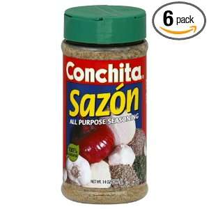 Conchita Sazon Seasoning, 14 Ounce (Pack of 6)  Grocery 