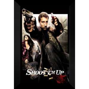 Shoot Em Up 27x40 FRAMED Movie Poster   Style F   2007  