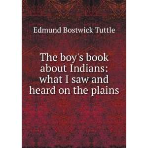    what I saw and heard on the plains Edmund Bostwick Tuttle Books