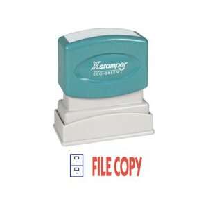  Xstamper Pre Inked FILE COPY Message Stamp (2032) Office 
