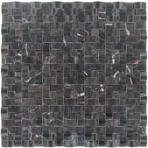  Contours   corinthian polished interweave mosaic in dark 