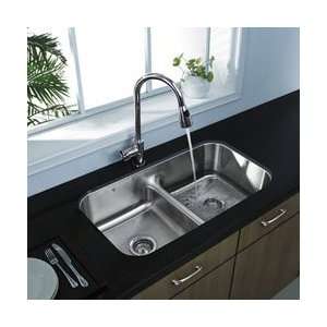  Vigo VG14006 Undermount Double Bowl Kitchen Sink with Vigo 