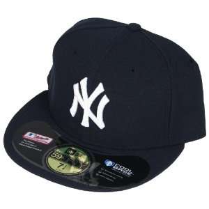  New Era Cap Fitted New York Yankees Cool Base Navy On 
