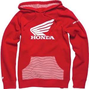   Honda Sharp Womens Hoody Pullover Race Wear Sweatshirt   Red / Medium