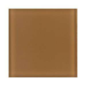  Emser Tile Lucente Amber 4.5 x 4.5 Glass Tile