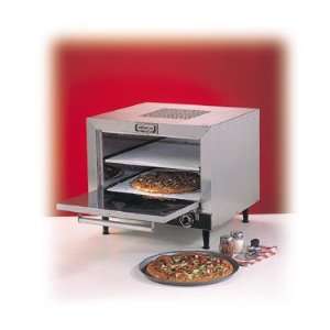  Pizza Oven, electric, countertop, 2 deck, brushed s/s 