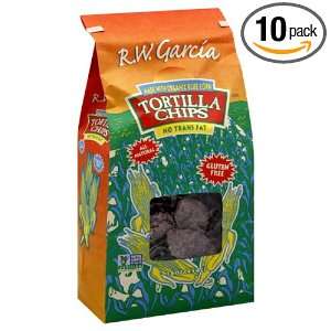 Garcia Blue Corn Salted Tortilla Chips, 16 ounces (Pack of 10 