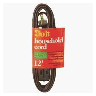  Do it Cube Tap Extension Cord, 12 16/2 BROWN EXT CORD 