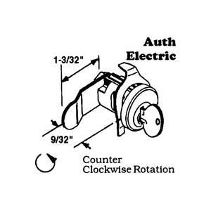  Auth Electric Model C8713 Mail Box Lock