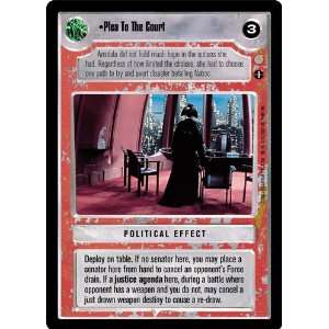  Star Wars CCG Coruscant Uncommon Plea To The Court Toys 