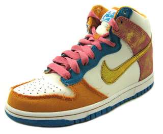 New Nike 6.0 Womens Dunk High Swan Athletic Shoes US 6  
