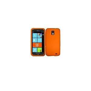  Samsung Focus S SGH i937 Orange Cell Phone Silicone Case 