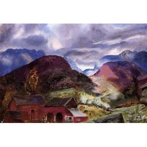 Hand Made Oil Reproduction   George Wesley Bellows   32 x 22 inches 