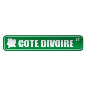   COTE DIVOIRE ST  STREET SIGN COUNTRY